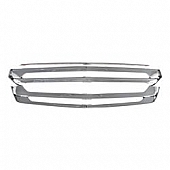 Coast To Coast Grille Insert - Chrome Plated ABS Plastic - GI430