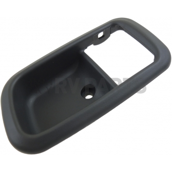Help! By Dorman Interior Door Handle Bezel - Dark Gray Plastic - 91357-2