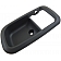 Help! By Dorman Interior Door Handle Bezel - Dark Gray Plastic - 91357