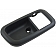 Help! By Dorman Interior Door Handle Bezel - Dark Gray Plastic - 91358