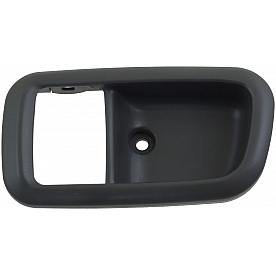Help! By Dorman Interior Door Handle Bezel - Dark Gray Plastic - 91359