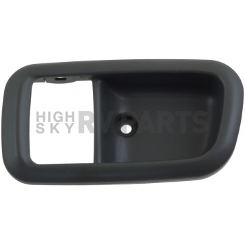 Help! By Dorman Interior Door Handle Bezel - Dark Gray Plastic - 91359