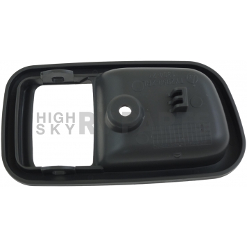 Help! By Dorman Interior Door Handle Bezel - Dark Gray Plastic - 91359-1