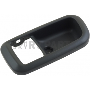 Help! By Dorman Interior Door Handle Bezel - Dark Gray Plastic - 91359-2