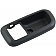 Help! By Dorman Interior Door Handle Bezel - Dark Gray Plastic - 91359