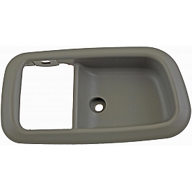 Help! By Dorman Interior Door Handle Bezel - Charcoal Plastic - 91360