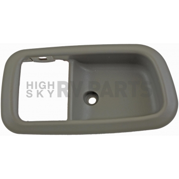 Help! By Dorman Interior Door Handle Bezel - Charcoal Plastic - 91360