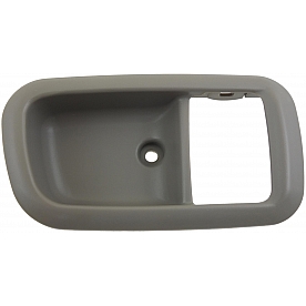 Help! By Dorman Interior Door Handle Bezel - Charcoal Plastic - 91362