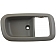 Help! By Dorman Interior Door Handle Bezel - Charcoal Plastic - 91362