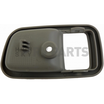 Help! By Dorman Interior Door Handle Bezel - Charcoal Plastic - 91362-1
