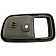 Help! By Dorman Interior Door Handle Bezel - Charcoal Plastic - 91362