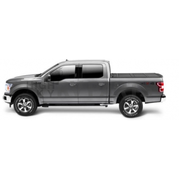 BAK Industries Tonneau Cover Hard Folding Black Matte Aluminum - 448339-3