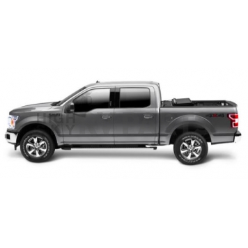 BAK Industries Tonneau Cover Hard Folding Black Matte Aluminum - 448339-4