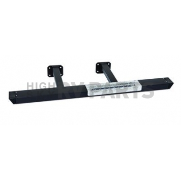 Warrior Products Nerf Bar 2 Inch X 4 Inch Black Powder Coated Steel - 7450
