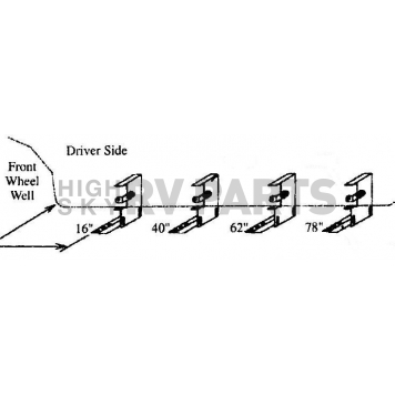 Owens Products Running Board Mounting Kit - 101164
