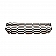 Coast To Coast Grille Insert - Black Gloss ABS Plastic - GI477BLK