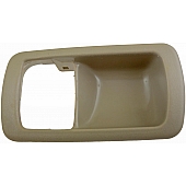 Help! By Dorman Interior Door Handle Bezel - Beige Plastic - 92949