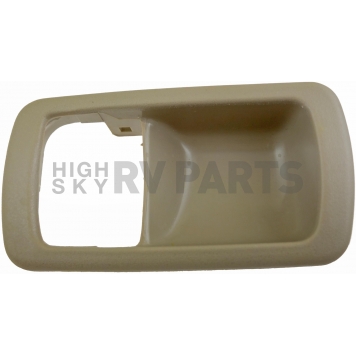 Help! By Dorman Interior Door Handle Bezel - Beige Plastic - 92949