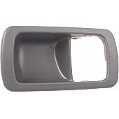 Help! By Dorman Interior Door Handle Bezel - Gray Plastic - 92952