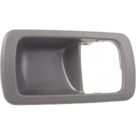 Help! By Dorman Interior Door Handle Bezel - Gray Plastic - 92952