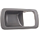 Help! By Dorman Interior Door Handle Bezel - Gray Plastic - 92952