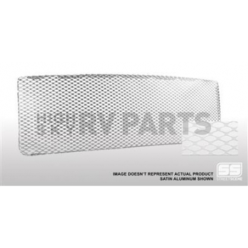 Street Scene Grille Insert - Mesh Aluminum Silver Satin - 95077978