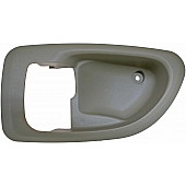 Help! By Dorman Interior Door Handle Bezel - Beige Plastic - 93099
