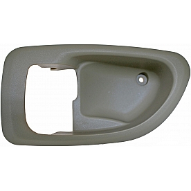 Help! By Dorman Interior Door Handle Bezel - Beige Plastic - 93099
