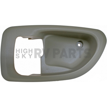 Help! By Dorman Interior Door Handle Bezel - Beige Plastic - 93099