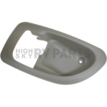 Help! By Dorman Interior Door Handle Bezel - Beige Plastic - 93099-2