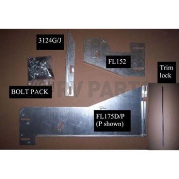 Owens Products Running Board - Box Board Mounting Kit - 101133