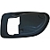 Help! By Dorman Interior Door Handle Bezel - Gray Plastic - 94000