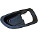Help! By Dorman Interior Door Handle Bezel - Gray Plastic - 94000