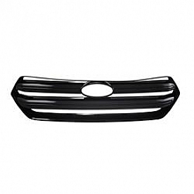 Coast To Coast Grille Insert - Black/ Gloss Plastic - GI481BLK