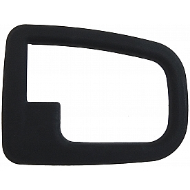 Help! By Dorman Interior Door Handle Bezel - Textured Black Plastic - 95116