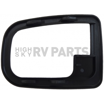 Help! By Dorman Interior Door Handle Bezel - Textured Black Plastic - 95116-1