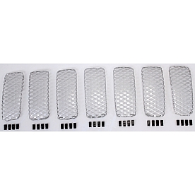 Street Scene Grille Insert - Mesh Aluminum Rectangular - 95077981