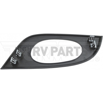 Help! By Dorman Interior Door Handle Bezel - Black Plastic - 96458-2