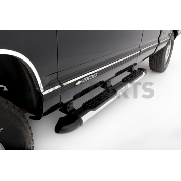 Lund International Nerf Bar 6 Inch Aluminum Rectangular - 271021-2