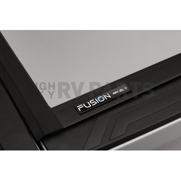 ARE Truck Caps Tonneau Cover Hard Folding Black Aluminum - AR42010L-202-4