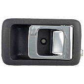 Help! By Dorman Interior Door Handle - Paddle Plastic Gray Housing With Silver Lever Single - 79520