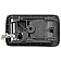 Help! By Dorman Interior Door Handle - Paddle Plastic Gray Housing With Silver Lever Single - 79520