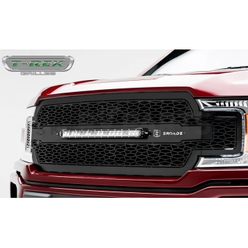 ZROADZ Grille Insert - Laser Cut Web Pattern Black Powder Coated Steel - Z315711-1