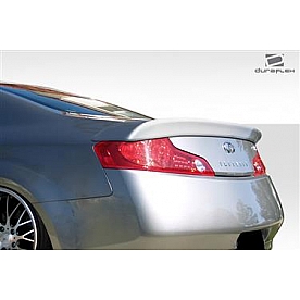 Extreme Dimensions Spoiler - Matte Fiberglass Reinforced Plastic Black - 112745