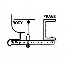 Owens Products Running Board Mounting Kit - BK92