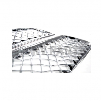 Coast To Coast Grille Insert - Chrome Plated ABS Plastic - GI432-2