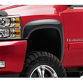 EGR Fender Flare - Black ABS Textured Plastic Matte Set Of 2 - 751504F