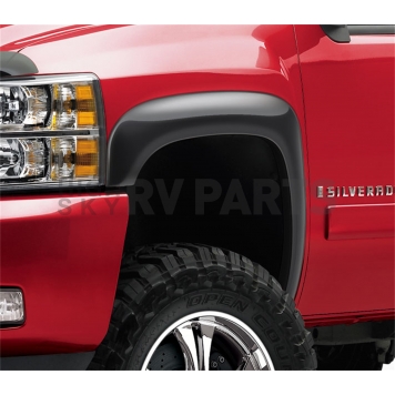 EGR Fender Flare - Black ABS Textured Plastic Matte Set Of 2 - 751504F