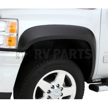 EGR Fender Flare - Black ABS Textured Plastic Matte Set Of 2 - 751504F-1