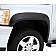EGR Fender Flare - Black ABS Textured Plastic Matte Set Of 2 - 751504F